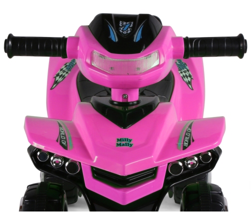 Stumjama mašīna Milly Mally Monster Black Pink