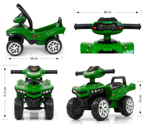 Stumjama mašīna Milly Mally Monster Military