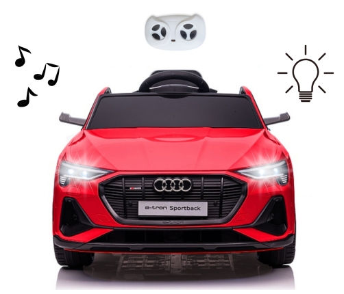 Bērnu elektroauto Audi E-Tron Sportback 4x4 Red