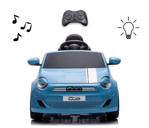Детский электромобиль Fiat 500e Blue