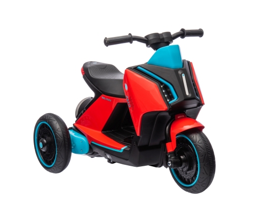 Bērnu tricikls ar akumulatoru City Red