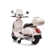 Детский электромотоцикл Vespa GTS Super White
