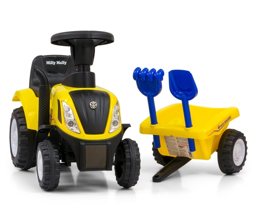 Машинка каталка - трактор NEW HOLLAND T7 TRACTOR Yellow