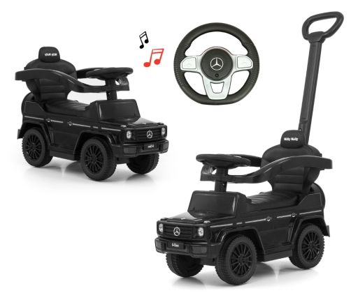 Детская машинка-каталка Milly Mally MERCEDES G350d Black