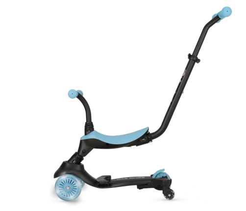 Самокат Qplay Hulajnoga Sema Evo 3в1 Sky Blue