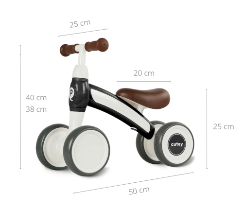 Беговел Qplay Cutey Retro Black