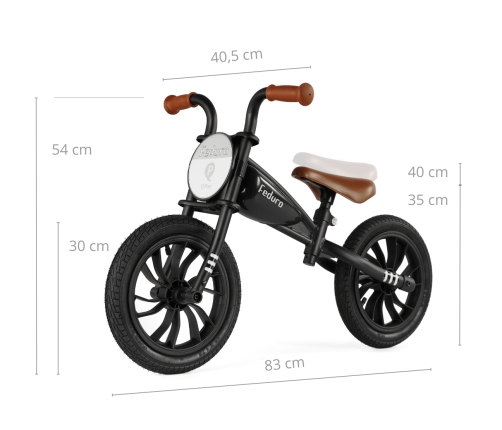 Беговел Qplay Feduro Black