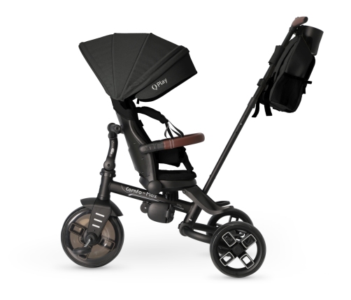 Bērnu trīsritenis Qplay Comfo Max Black