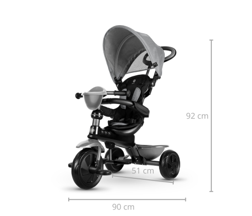 Детский трехколесный велосипед Qplay Cosy Grey