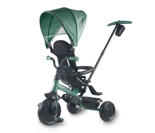 Qplay Rowerek Trójkołowy Elite Platinum Green