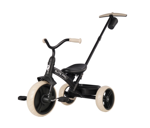 Bērnu trīsritenis Qplay Elite Pro Black