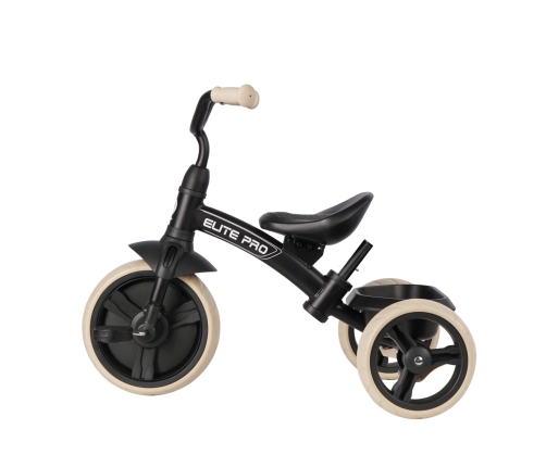 Bērnu trīsritenis Qplay Elite Pro Black