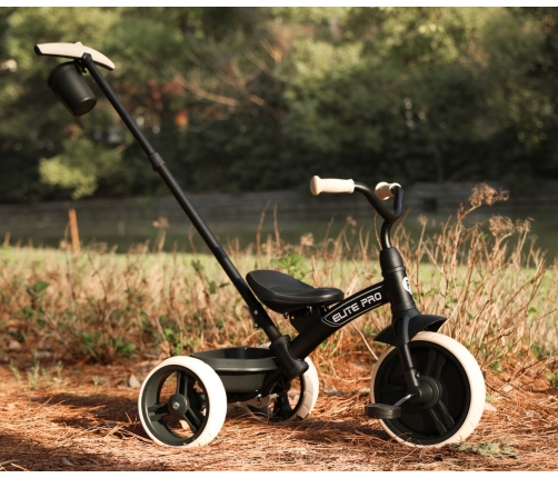 Bērnu trīsritenis Qplay Elite Pro Black