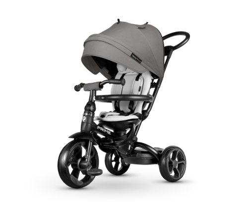 Qplay Rowerek Trójkołowy New Prime Grey