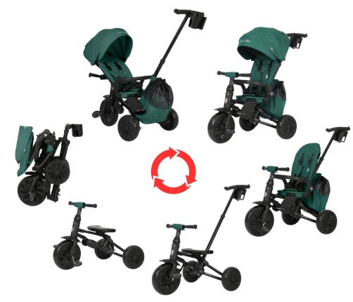 Qplay Nova Max Green Trīsritenis