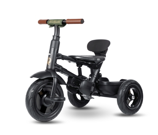 Bērnu trīsritenis Qplay Rito Deluxe Rubber Olive