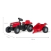 Rolly Toys 012305 Traktor Rolly-Kid Massey Ferguson z przyczepą