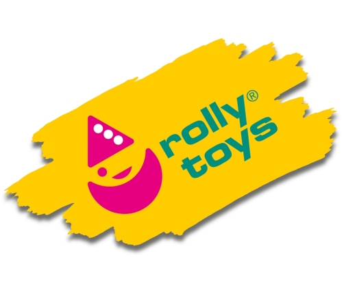 Rolly Toys 123230 Przyczepa Rolly-Halfpipe Półwywrotka Krampe, 2-osie