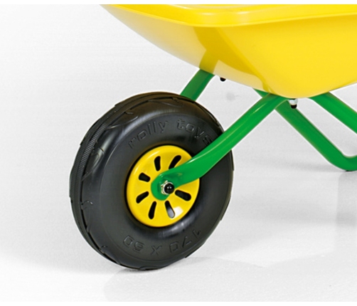Rolly Toys 270873 Taczka Plastikowa Żółta