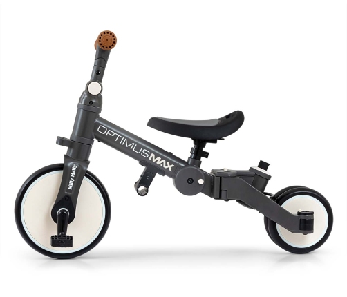 Rowerek 5w1 Optimus Max Dark Grey