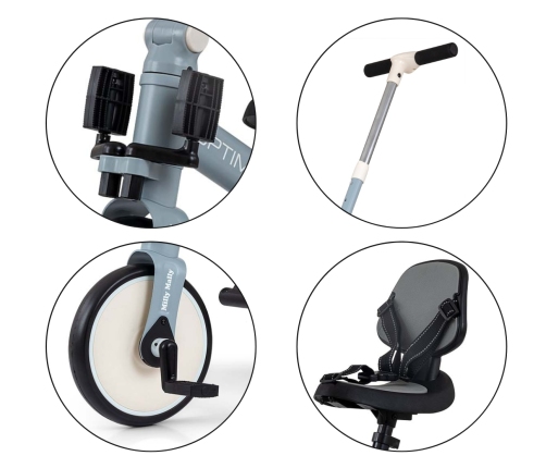 Rowerek 5w1 Optimus Max Denim