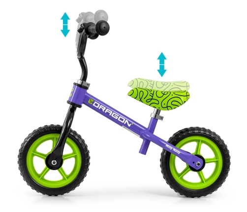 Rowerek biegowy Dragon Violet