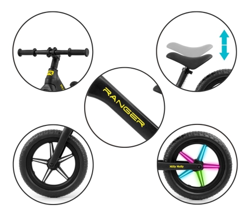 Balansa ritenis Milly Mally Ranger Flash Black