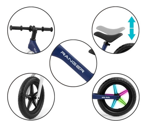 Balansa ritenis Milly Mally Ranger Flash Navy