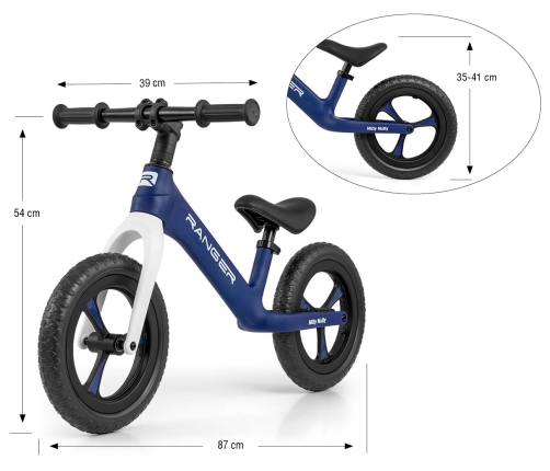 Беговел Milly Mally Ranger Navy