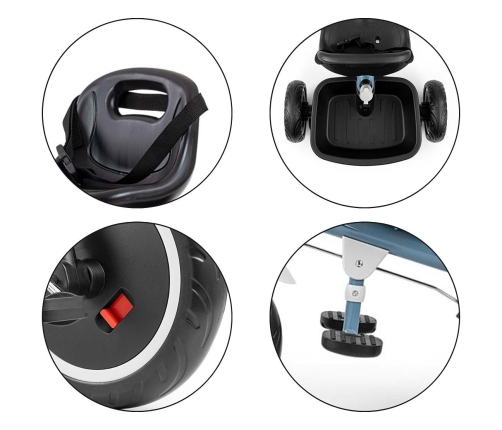 Детский трехколесный велосипед Milly Mally Denim