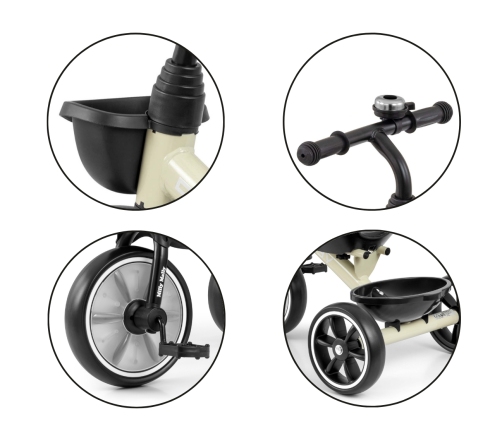 Bērnu trīsritenis Milly Mally Bobby Beige