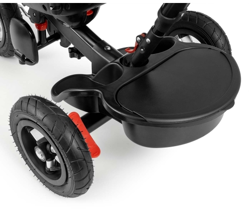 Bērnu trīsritenis Milly Mally Movi Black-Pink