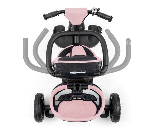 Bērnu trīsritenis Milly Mally Stanley Rubber New Pink