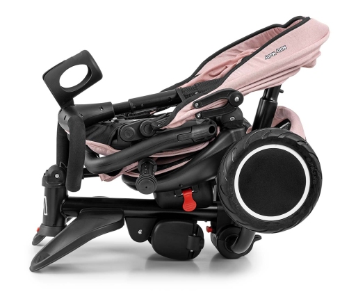 Bērnu trīsritenis Milly Mally Stanley Rubber New Pink