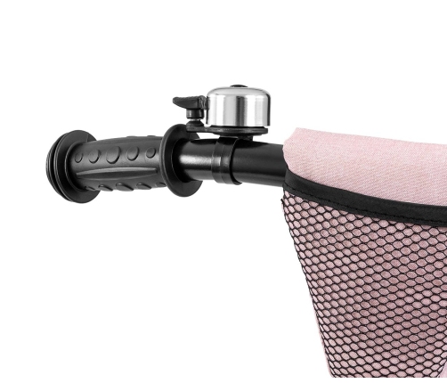 Bērnu trīsritenis Milly Mally Stanley Rubber New Pink