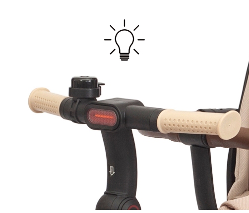 Трёхколёсный велосипед Milly Mally Twinkle Beige