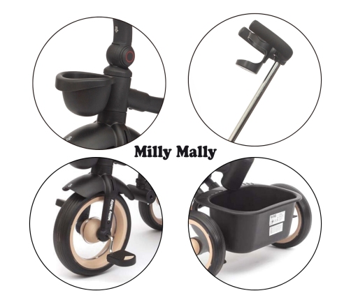 Трёхколёсный велосипед Milly Mally Twinkle Beige