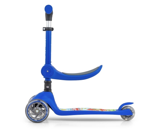 Самокат Milly Mally Fuzzy Blue