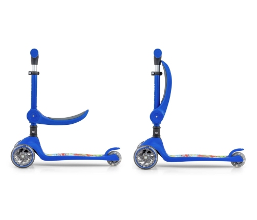 Самокат Milly Mally Fuzzy Blue