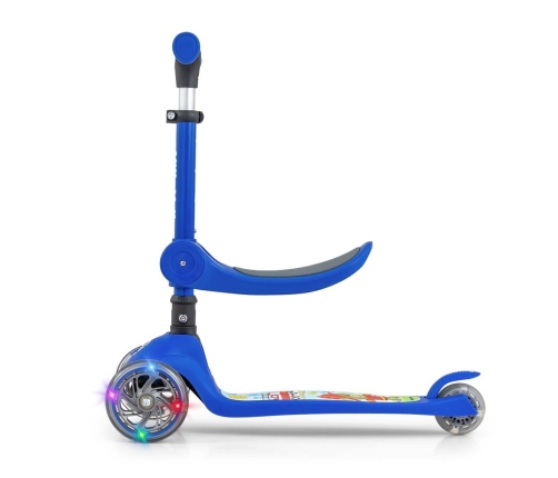 Самокат Milly Mally Fuzzy Blue