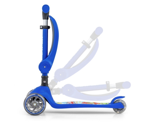 Самокат Milly Mally Fuzzy Blue