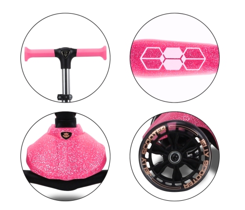 Самокат Milly Mally Jelly Pink