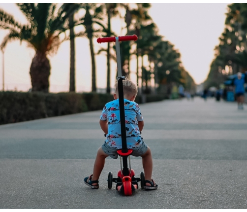 Самокат Milly Mally Little Star Yellow