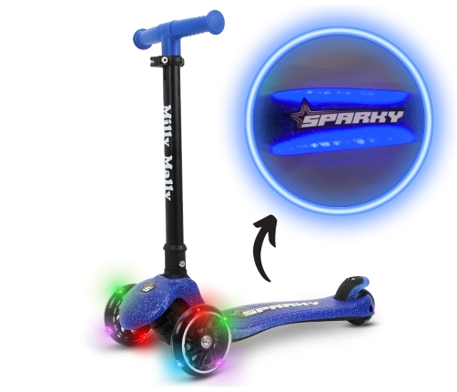 Самокат Milly Mally Sparky Blue