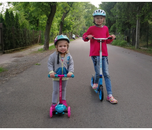 Самокат Milly Mally Zapp Grey