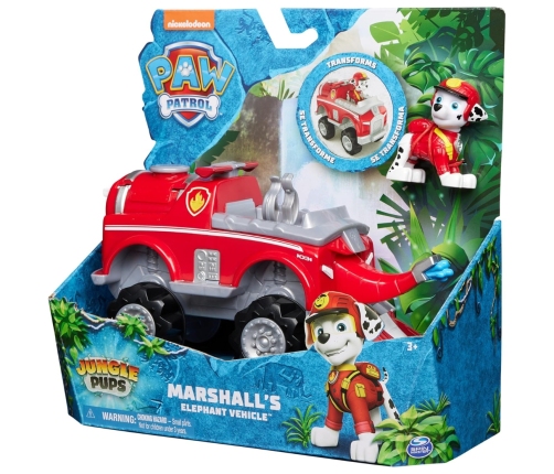 Spin Master 6067759 Psi Patrol Pojazd z Dżungli - Jungle Marshall