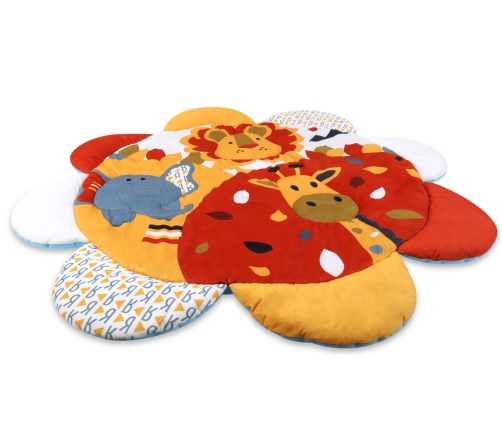 TinyMini JL639-2B Mata edukacyjna 2w1 Kwiat Safari