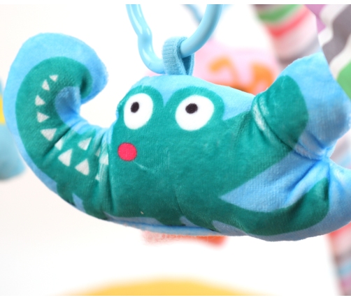 TinyMini JL639-2B Mata edukacyjna 2w1 Kwiat Safari