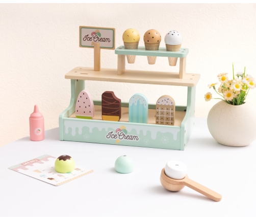 Tooky Toy TJ119 Słodka budka z lodami