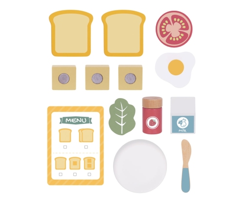 Tooky Toy TJ272 Mały kucharz Toster